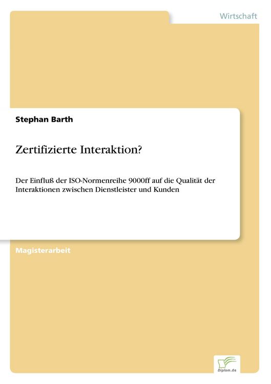 Produktbild: Zertifizierte Interaktion?