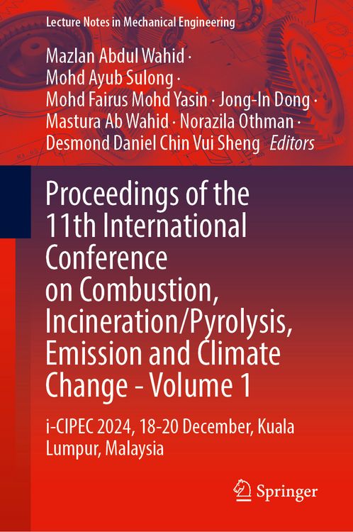 Produktbild: Proceedings of the 11th International Conference on Combustion, Incineration/Pyrolysis, Emission and Climate Change&mdash;Volume 1