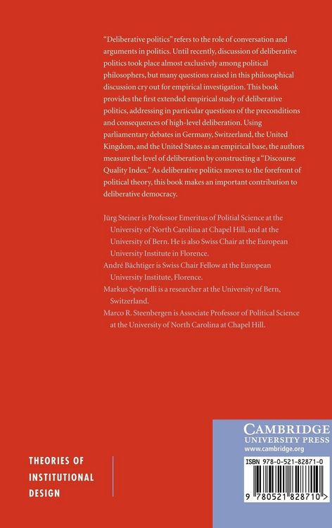 Produktbild: Deliberative Politics in Action