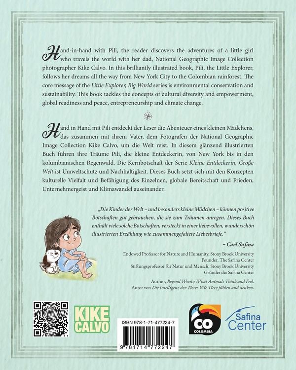 Produktbild: Pilis Abenteuer in New York . Dual Language Books for Children. Bilingual English - German. Englisch &iquest; Deutsch
