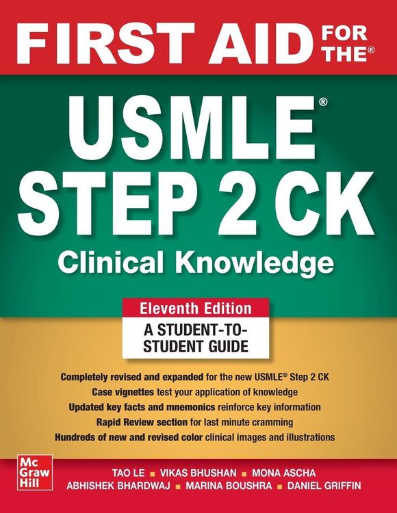 Produktbild: First Aid for the USMLE Step 2 CK, Eleventh Edition