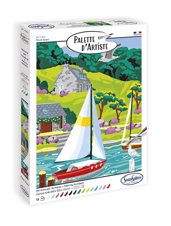 Produktbild: SENTOSPH&Egrave;RE - Malen nach Zahlen Pont-Aven