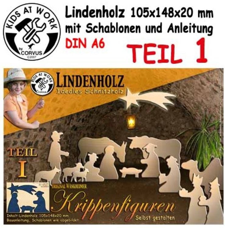 Produktbild: Krippenfigur: Teil 1