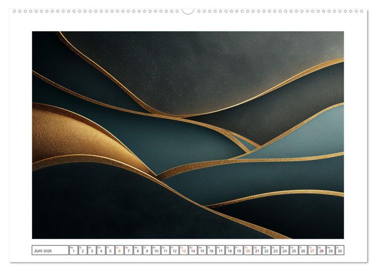 Produktbild: Zeitlose Formen (hochwertiger Premium Wandkalender 2026 DIN A2 quer), Kunstdruck in Hochglanz