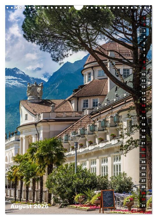 Produktbild: Stadtherz MERAN (Wandkalender 2026 DIN A3 hoch), CALVENDO Monatskalender