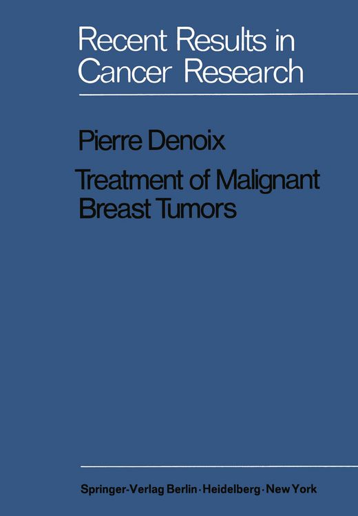 Produktbild: Treatment of Malignant Breast Tumors