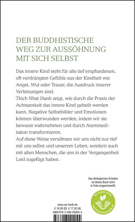Produktbild: Vers&ouml;hnung mit dem inneren Kind