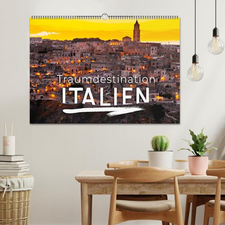Produktbild: Traumdestination Italien (Wandkalender 2026 DIN A2 quer), CALVENDO Monatskalender