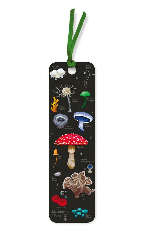 Produktbild: 10er-Verpackungseinheit Lesezeichen: Anna Stead, Champignons und Pilze