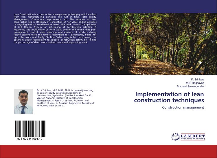 Produktbild: Implementation of lean construction techniques