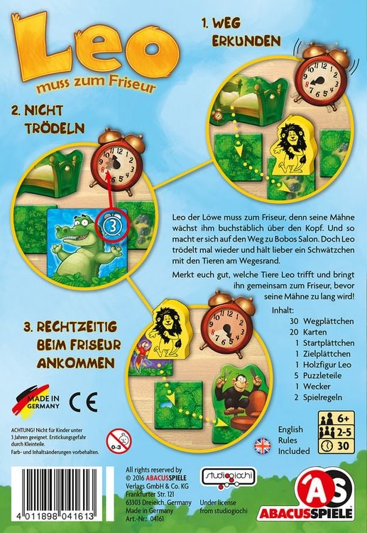 Produktbild: Leo muss zum Friseur