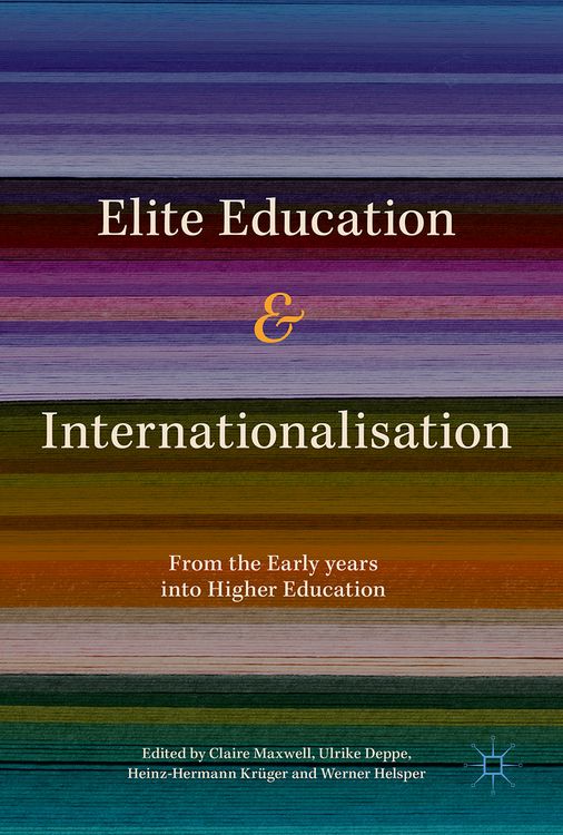 Produktbild: Elite Education and Internationalisation