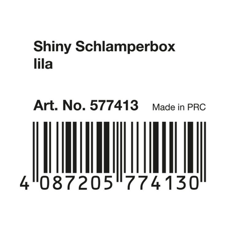 Produktbild: EBERHARD FABER Schlamperbox Shiny eckig gl&auml;nzend lila