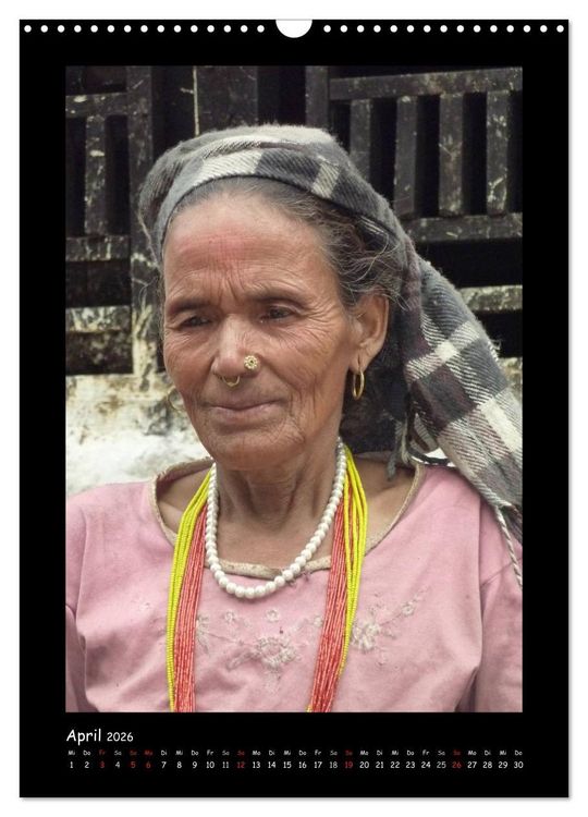 Produktbild: Nepal - Gesichter eines Landes (Wandkalender 2026 DIN A3 hoch), CALVENDO Monatskalender