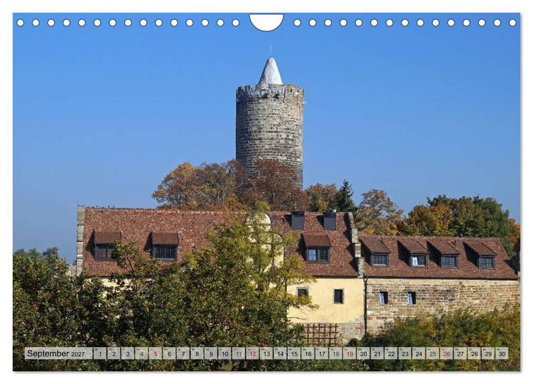 Produktbild: Geheimnisse ostdeutscher Kultur - Schl&ouml;sser und Burgen (Wandkalender 2027 DIN A4 quer), CALVENDO Monatskalender
