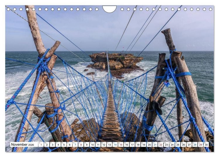 Produktbild: Java, Indonesische Insel im Feuerring (Wandkalender 2026 DIN A4 quer), CALVENDO Monatskalender