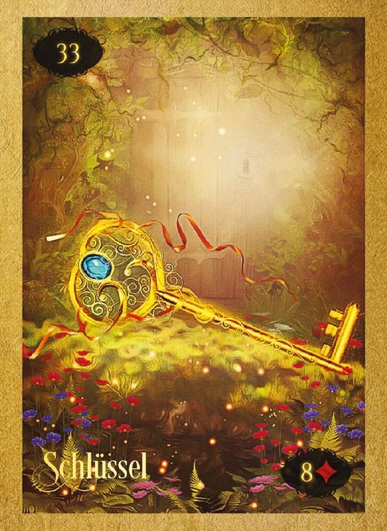 Produktbild: Lenormand of Enchantment - Zauberhafte Orakelkarten im Fantasy-Style