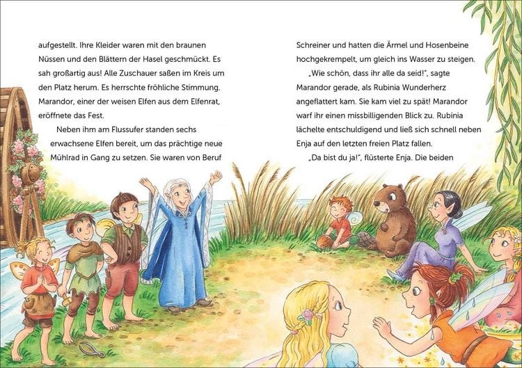 Produktbild: Rubinia Wunderherz, die mutige Waldelfe (Band 3) - Der verschwundene Fluss