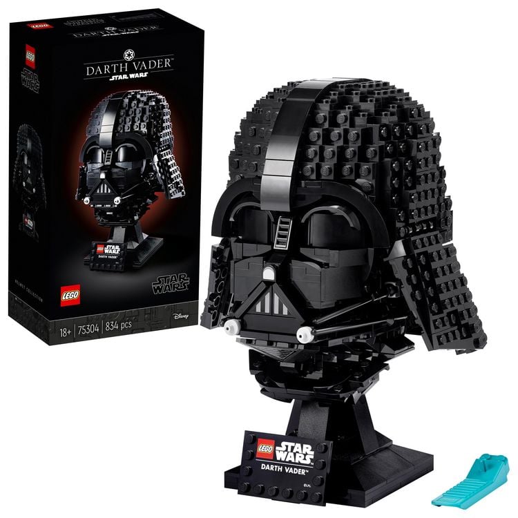 Produktbild: LEGO® Star Wars™ Darth Vader™ Helm (75304); kreatives Bauset; cooles Star Wars Sammlerstück zum Ausstellen (834 Teile)