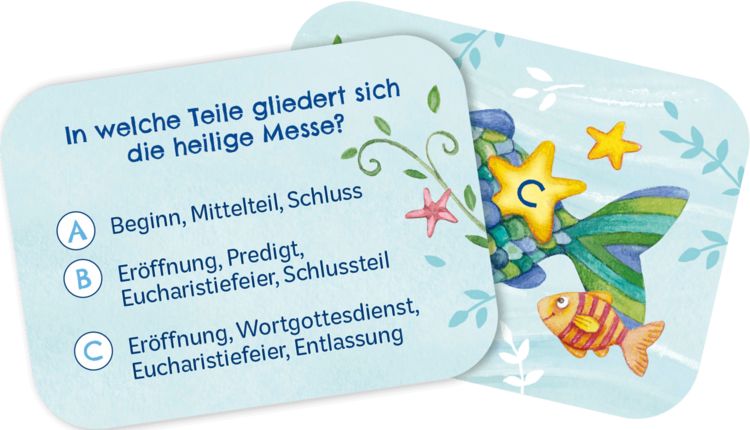 Produktbild: Der Wunschfisch. 25 Quizfragen zur Kommunion