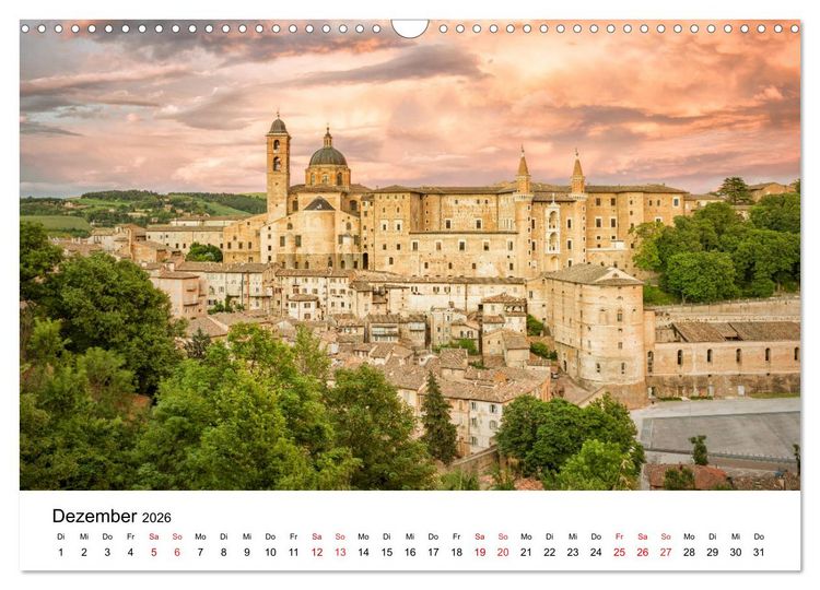 Produktbild: Die Marken - Italien wo es am sch&ouml;nsten ist (Wandkalender 2026 DIN A3 quer), CALVENDO Monatskalender