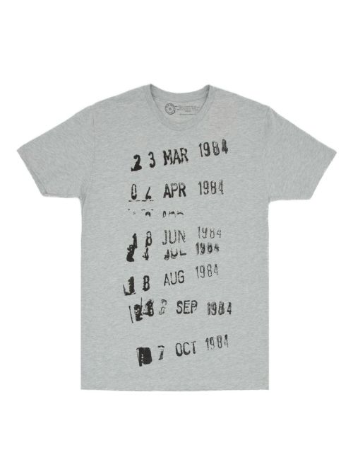 Produktbild: Library Card Stamp (Gray) Unisex T-Shirt XX-Large