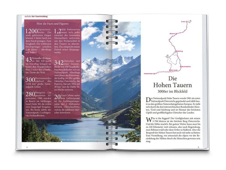 Produktbild: KOMPASS Radreisef&uuml;hrer Tauernradweg