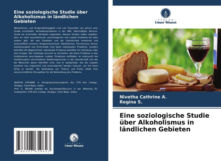 Produktbild: Eine soziologische Studie &uuml;ber Alkoholismus in l&auml;ndlichen Gebieten