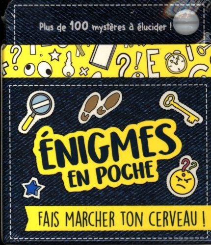 Produktbild: Enigmes en poche : fais marcher ton cerveau !