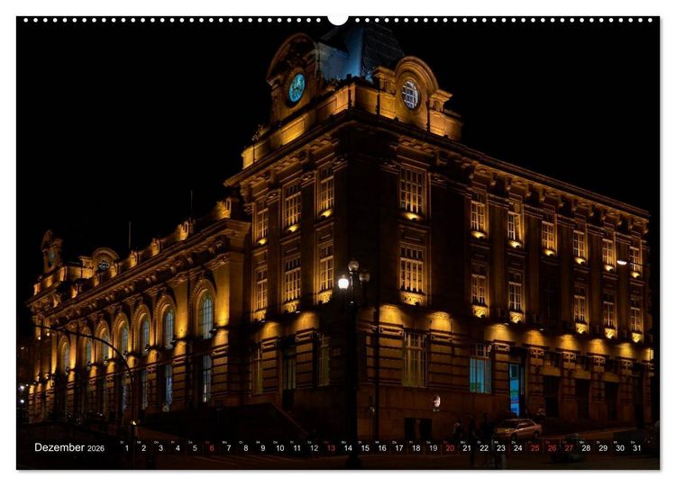 Produktbild: Portugal - Bilder dreier St&auml;dte (hochwertiger Premium Wandkalender 2026 DIN A2 quer), Kunstdruck in Hochglanz