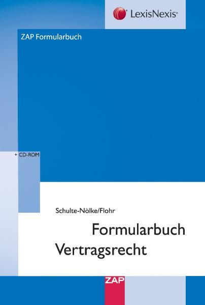 Produktbild: Formularbuch Vertragsrecht