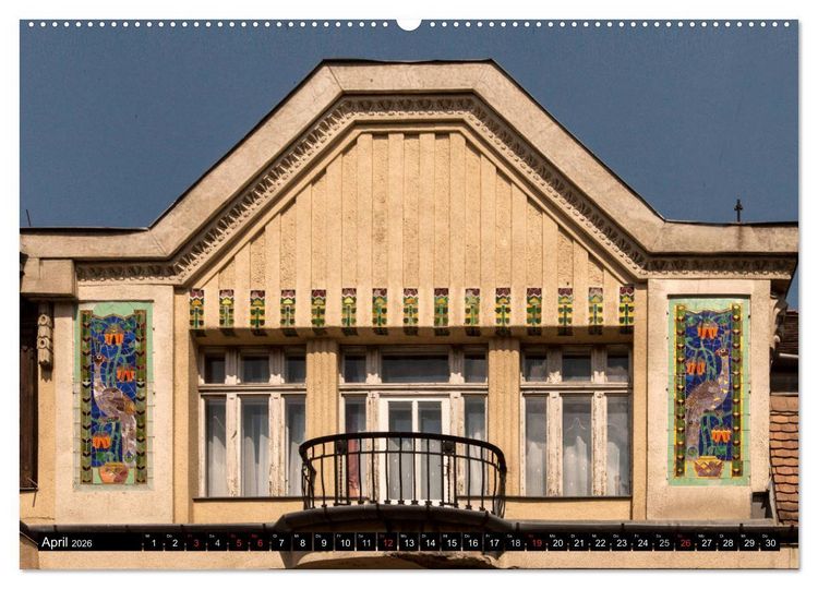 Produktbild: Budapester Jugendstil (Wandkalender 2026 DIN A2 quer), CALVENDO Monatskalender