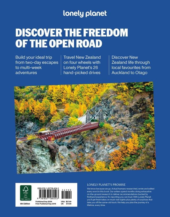 Produktbild: Lonely Planet Best Road Trips New Zealand