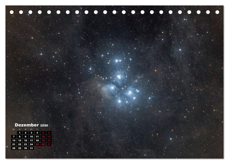 Produktbild: InfinityAstro - die Unendlichkeit im Bild - Astrofotos von Roland Schliessus (Tischkalender 2026 DIN A5 quer), CALVENDO Monatskalender