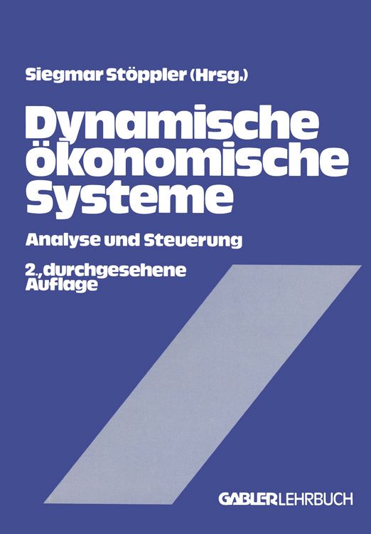 Produktbild: Dynamische &ouml;konomische Systeme