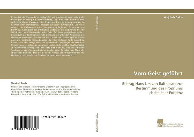 Produktbild: Vom Geist gef&uuml;hrt
