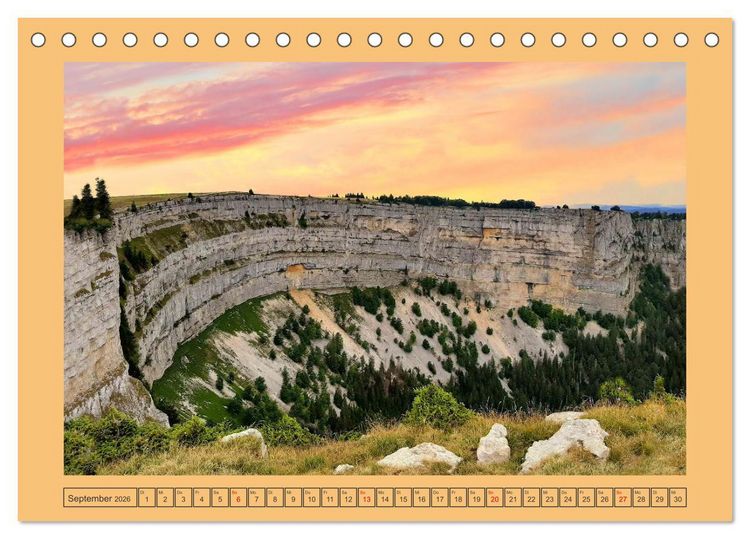 Produktbild: Gr&uuml;ezi in den Schweizer Bergen (Tischkalender 2026 DIN A5 quer), CALVENDO Monatskalender