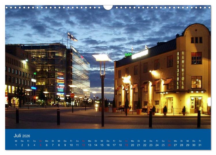 Produktbild: Helsinki im Auge des Fotografen (Wandkalender 2026 DIN A3 quer), CALVENDO Monatskalender