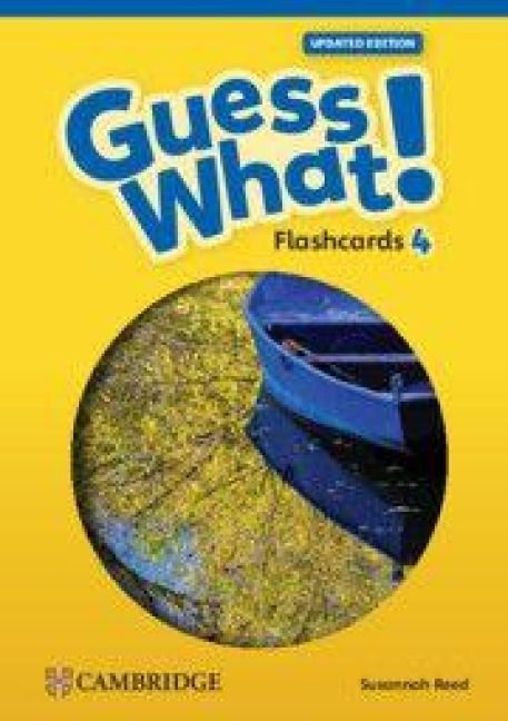 Produktbild: Guess What! Level 4 Flashcards (88) British English
