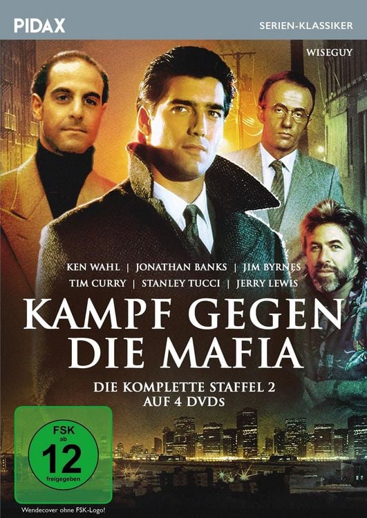 Produktbild: Kampf gegen die Mafia, Staffel 2 (Wiseguy) / Weitere 22 Folgen der preisgekrönten Krimiserie mit Ken Wahl (Pidax Serien-Klassiker) [4 DVDs]