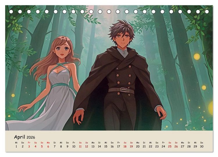 Produktbild: Verm&auml;chtnis eines Briefes (Tischkalender 2026 DIN A5 quer), CALVENDO Monatskalender