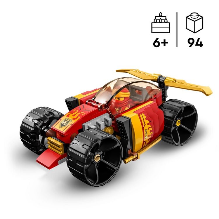 Produktbild: LEGO NINJAGO 71780 Kais Ninja-Rennwagen EVO Spielzeug mit Minifigur