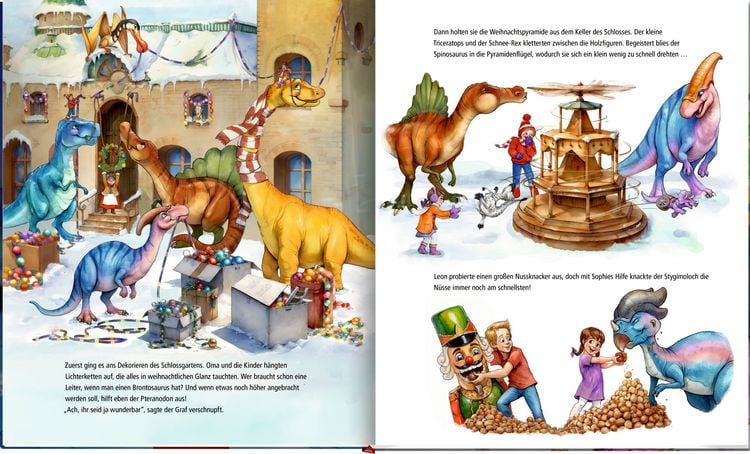 Produktbild: Dinosaurier feiern Weihnachten (Bd. 6)