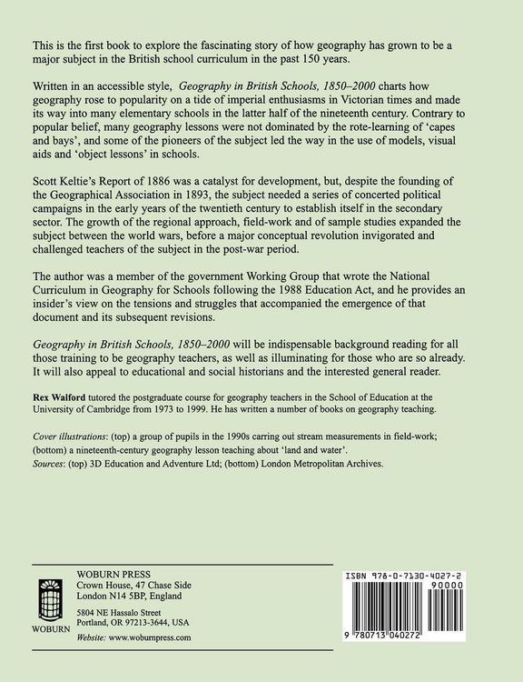Produktbild: Geography in British Schools, 1885-2000