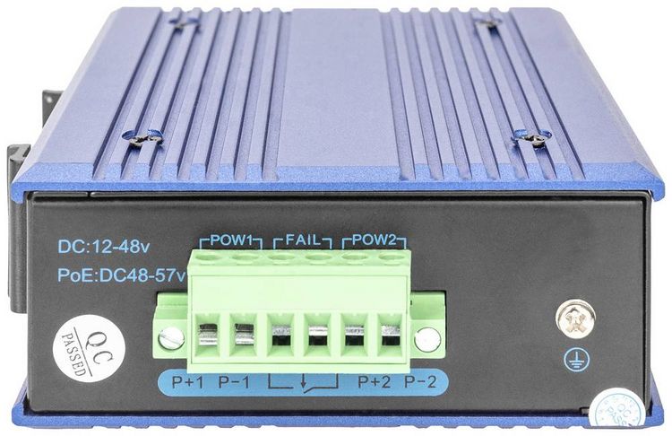 Produktbild: Digitus DN-651118 DN-651118 Industrial Ethernet Switch 5 Port 10 / 100 / 1000MBit/s