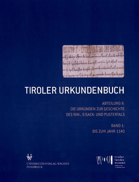 Produktbild: Tiroler Urkundenbuch
