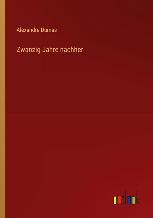 Produktbild: Zwanzig Jahre nachher