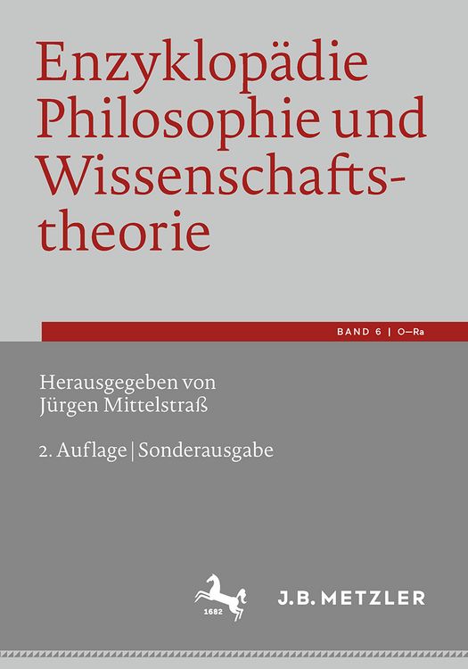 Produktbild: Enzyklop&auml;die Philosophie und Wissenschaftstheorie