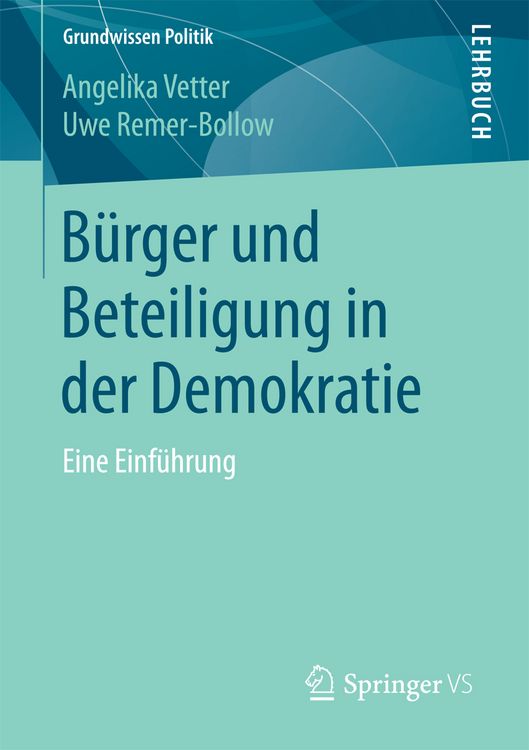 Produktbild: B&uuml;rger und Beteiligung in der Demokratie