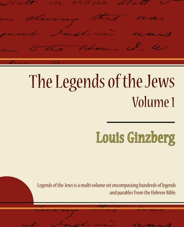 Produktbild: The Legends of the Jews - Volume 1